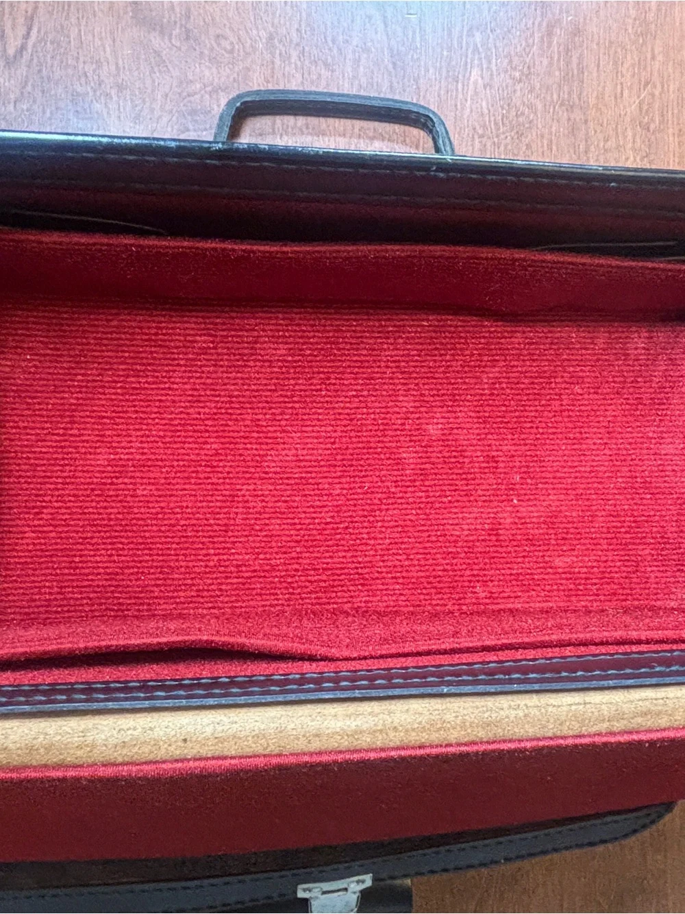 VINTAGE 60s/70s Leather Hard-Case Camera Bag / Satchel